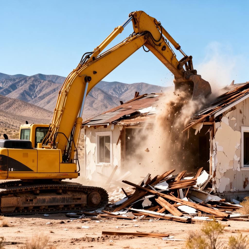 Excavator Demolition